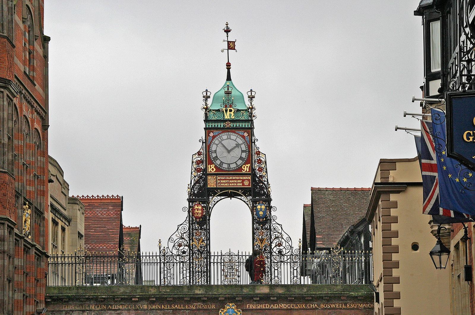 Chester city centre — holiday let market